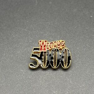 Wendy's 5000 Fast Food Restaurant Employee Lapel Hat Pin